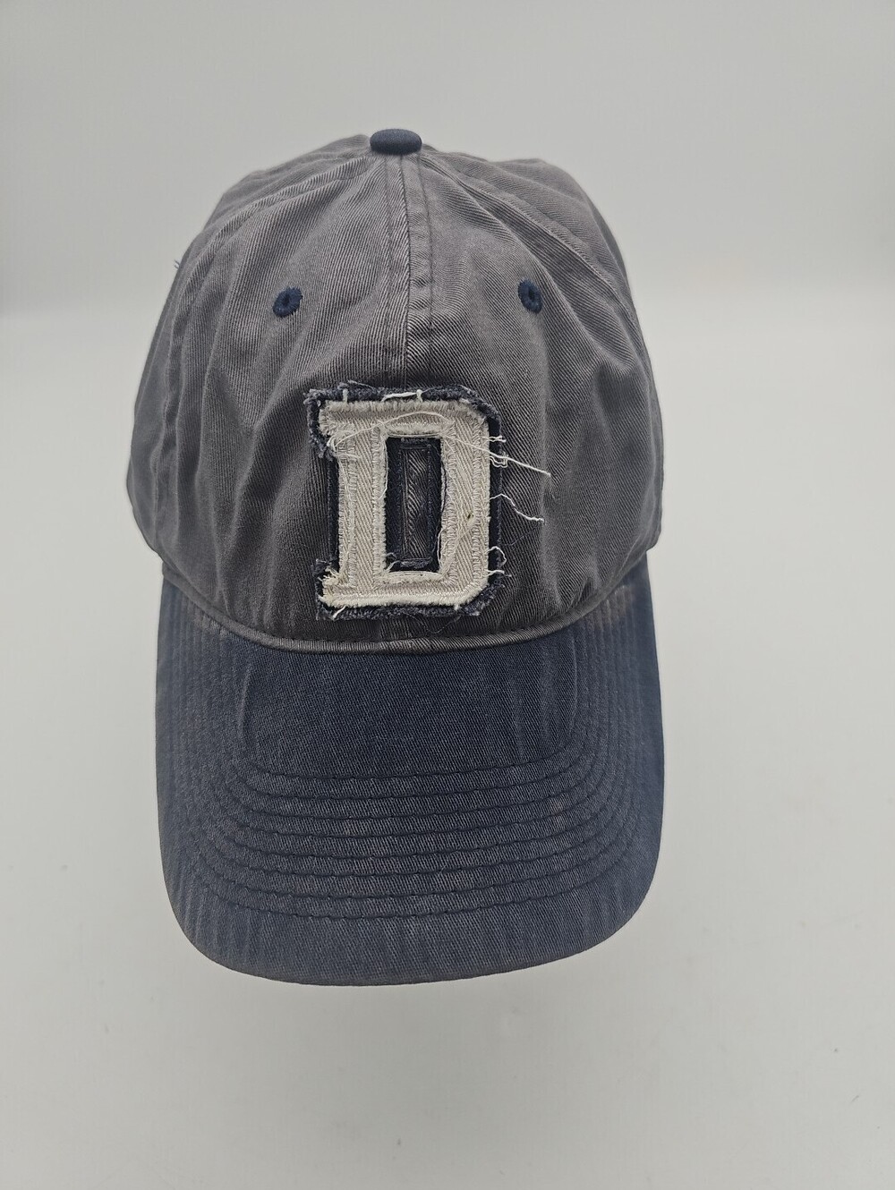 Dallas Cowboys Reebok Authentic NFL Sideline Hat Cap Flex Fit Blue Distressed 2x